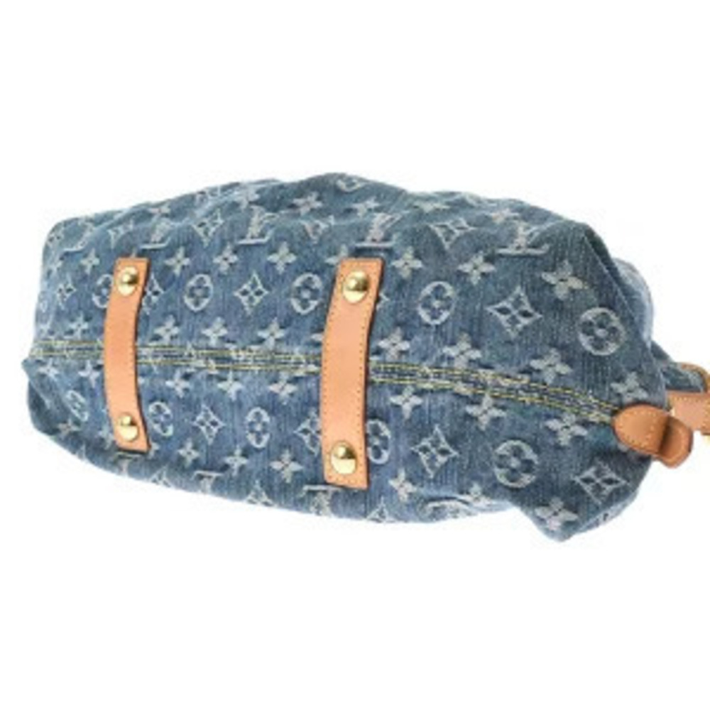 Louis Vuitton Monogram Cabby Blue Denim Neo Handbag - Picture 6 of 9